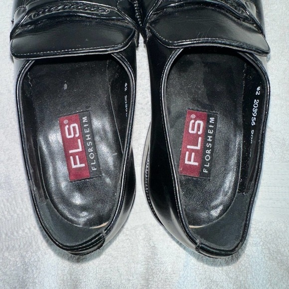 EUC Men’s 7D FLS Florsheim Leather Slip On Loafer Dress Shoes